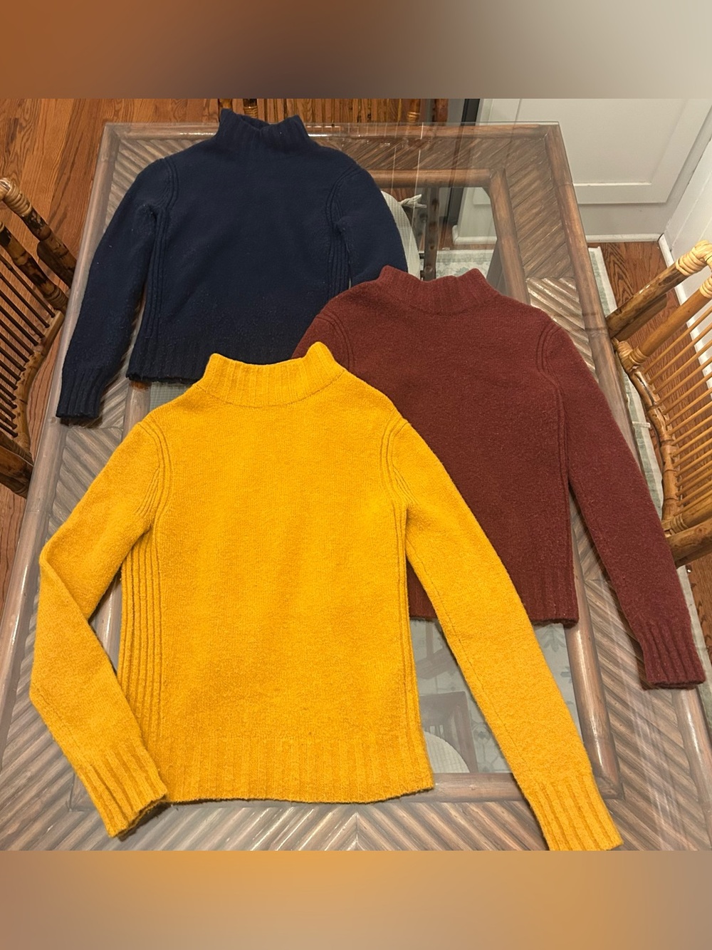 J. Crew “Point Sur” sweaters (lot of 3) - XXS